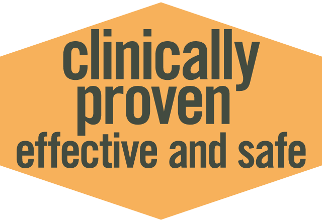 Clinically Proven Safe and Effective